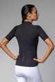 ALÉ Tricou de ciclism cu mânecă scurtă - COLOR BLOCK PRAGMA - negru