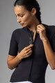 ALÉ Tricou de ciclism cu mânecă scurtă - COLOR BLOCK PRAGMA - negru