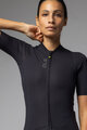 ALÉ Tricou de ciclism cu mânecă scurtă - COLOR BLOCK PRAGMA - negru