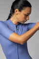 ALÉ Tricou de ciclism cu mânecă scurtă - COLOR BLOCK PRAGMA - albastru