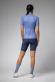 ALÉ Tricou de ciclism cu mânecă scurtă - COLOR BLOCK PRAGMA - albastru