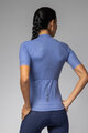ALÉ Tricou de ciclism cu mânecă scurtă - COLOR BLOCK PRAGMA - albastru
