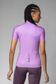 ALÉ Tricou de ciclism cu mânecă scurtă - COLOR BLOCK PRAGMA - mov