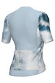 ALÉ Tricou de ciclism cu mânecă scurtă - ATMOSFERA PR-E - alb/mov