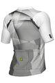 ALÉ Tricou de ciclism cu mânecă scurtă - SPRINTER R-EV1 - alb/mov/gri