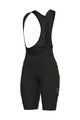 ALÉ Pantaloni scurți de ciclism cu bretele - GRAVEL-PRO OFF ROAD - negru