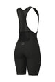 ALÉ Pantaloni scurți de ciclism cu bretele - GRAVEL-PRO OFF ROAD - negru
