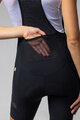 ALÉ Pantaloni scurți de ciclism cu bretele - GRAVEL-PRO OFF ROAD - negru