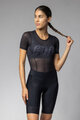 ALÉ Tricou de ciclism cu mânecă scurtă - FOLLOW MW INTIMO - negru
