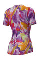 ALÉ Tricou de ciclism cu mânecă scurtă - LILIUM INTIMO - alb/mov/roșu/portocaliu