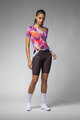 ALÉ Tricou de ciclism cu mânecă scurtă - LILIUM INTIMO - alb/mov/roșu/portocaliu