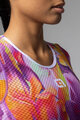 ALÉ Tricou de ciclism cu mânecă scurtă - LILIUM INTIMO - alb/mov/roșu/portocaliu