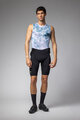 ALÉ Tricou de ciclism fără mâneci - ATMOSFERA INTIMO - alb/albastru