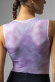 ALÉ Tricou de ciclism fără mâneci - ATMOSFERA INTIMO - alb/albastru deschis