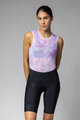 ALÉ Tricou de ciclism fără mâneci - ATMOSFERA INTIMO - alb/albastru deschis