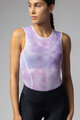 ALÉ Tricou de ciclism fără mâneci - ATMOSFERA INTIMO - alb/albastru deschis