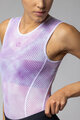 ALÉ Tricou de ciclism fără mâneci - ATMOSFERA INTIMO - alb/albastru deschis