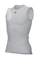 ALÉ Tricou de ciclism fără mâneci - STEAM INTIMO - alb