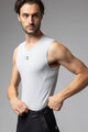 ALÉ Tricou de ciclism fără mâneci - STEAM INTIMO - alb