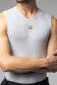 ALÉ Tricou de ciclism fără mâneci - STEAM INTIMO - alb