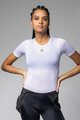 ALÉ Tricou de ciclism cu mânecă scurtă - VELO ACTIVE INTIMO - alb