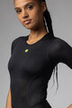 ALÉ Tricou de ciclism cu mânecă scurtă - VELO ACTIVE INTIMO - negru