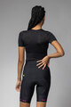 ALÉ Tricou de ciclism cu mânecă scurtă - VELO ACTIVE INTIMO - negru