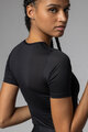 ALÉ Tricou de ciclism cu mânecă scurtă - VELO ACTIVE INTIMO - negru