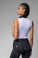 ALÉ Tricou de ciclism fără mâneci - VELO ACTIVE INTIMO - alb
