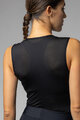 ALÉ Tricou de ciclism fără mâneci - VELO ACTIVE INTIMO - negru