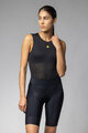 ALÉ Tricou de ciclism fără mâneci - VELO ACTIVE INTIMO - negru