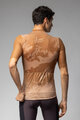 ALÉ Tricou de ciclism cu mânecă scurtă - KRAKATOA OFF ROAD-GRAVEL - maro