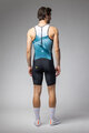 ALÉ Salopetă de ciclism - HORIZON TRIATHLON - alb/albastru/negru