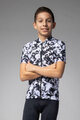 ALÉ Tricou de ciclism cu mânecă scurtă - ESSENZA KID - negru/alb