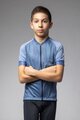 ALÉ Tricou de ciclism cu mânecă scurtă - FOLLOW ME KID - albastru