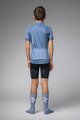 ALÉ Tricou de ciclism cu mânecă scurtă - FOLLOW ME KID - albastru