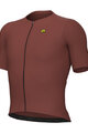 ALÉ Tricou de ciclism cu mânecă scurtă - EARTHY STYLE - maro