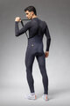 ALÉ Pantaloni de ciclism lungi cu bretele - antracit