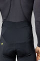 ALÉ Pantaloni de ciclism lungi cu bretele - PRAGMA WINTER 2.0 - negru