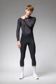 ALÉ Pantaloni de ciclism lungi cu bretele - PRAGMA WINTER 2.0 - negru