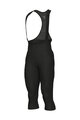 ALÉ Pantaloni de ciclism lungi cu bretele - PRAGMA WINTER 2.0 - negru