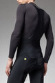 ALÉ Pantaloni de ciclism lungi cu bretele - PRAGMA WINTER 2.0 - negru