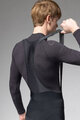 ALÉ Pantaloni de ciclism lungi cu bretele - PRAGMA WINTER 2.0 - negru