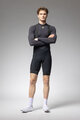 ALÉ Pantaloni scurți de ciclism cu bretele - PRAGMA WINTER 2.0 - negru