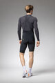 ALÉ Pantaloni scurți de ciclism cu bretele - PRAGMA WINTER 2.0 - negru