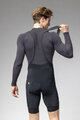 ALÉ Pantaloni scurți de ciclism cu bretele - PRAGMA WINTER 2.0 - negru