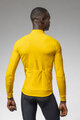 ALÉ Tricou de cilism pentru iarnă cu mânecă lungă - PRAGMA FONDO 3.0 - galben