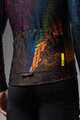 ALÉ Tricou de cilism pentru iarnă cu mânecă lungă - PRAGMA ZANZIBAR - negru/multicolor