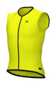 ALÉ Vestă de ciclism - PR-E THERMO 2.0 - galben