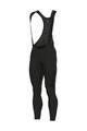 ALÉ Pantaloni de ciclism lungi cu bretele - STONES CARGO 2.0 - negru